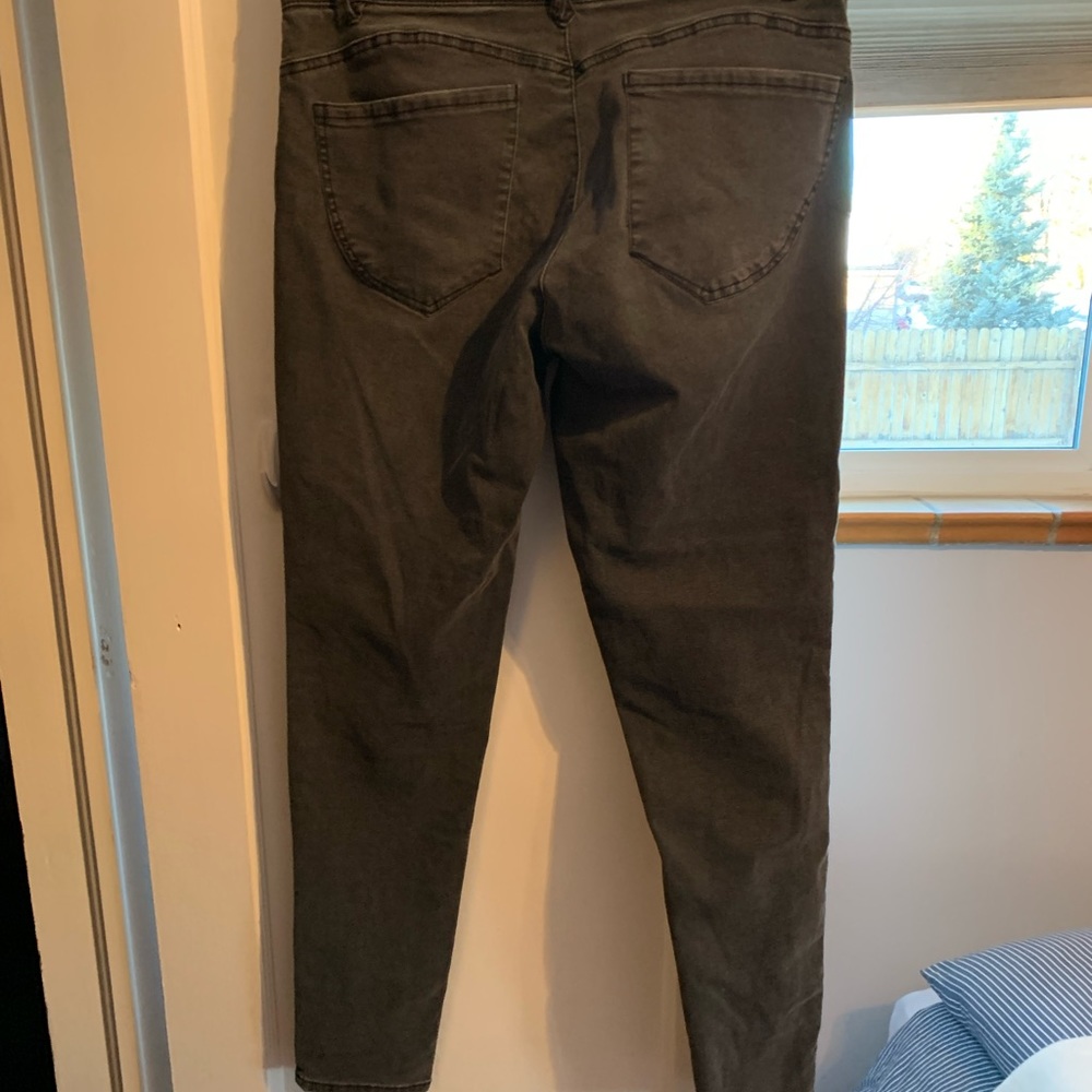 Democracy Absolution Faded Black Jegging Size 12